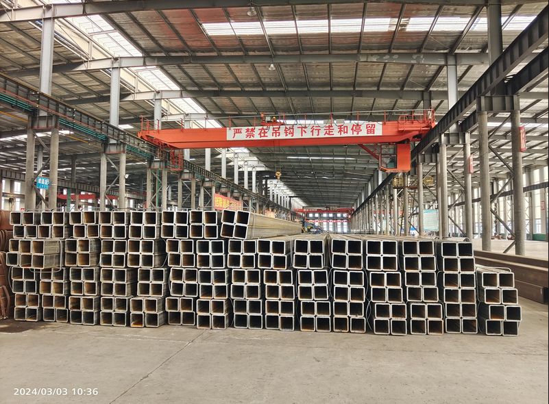 冷彎方管125*125*7.75毫米，材質Q355B